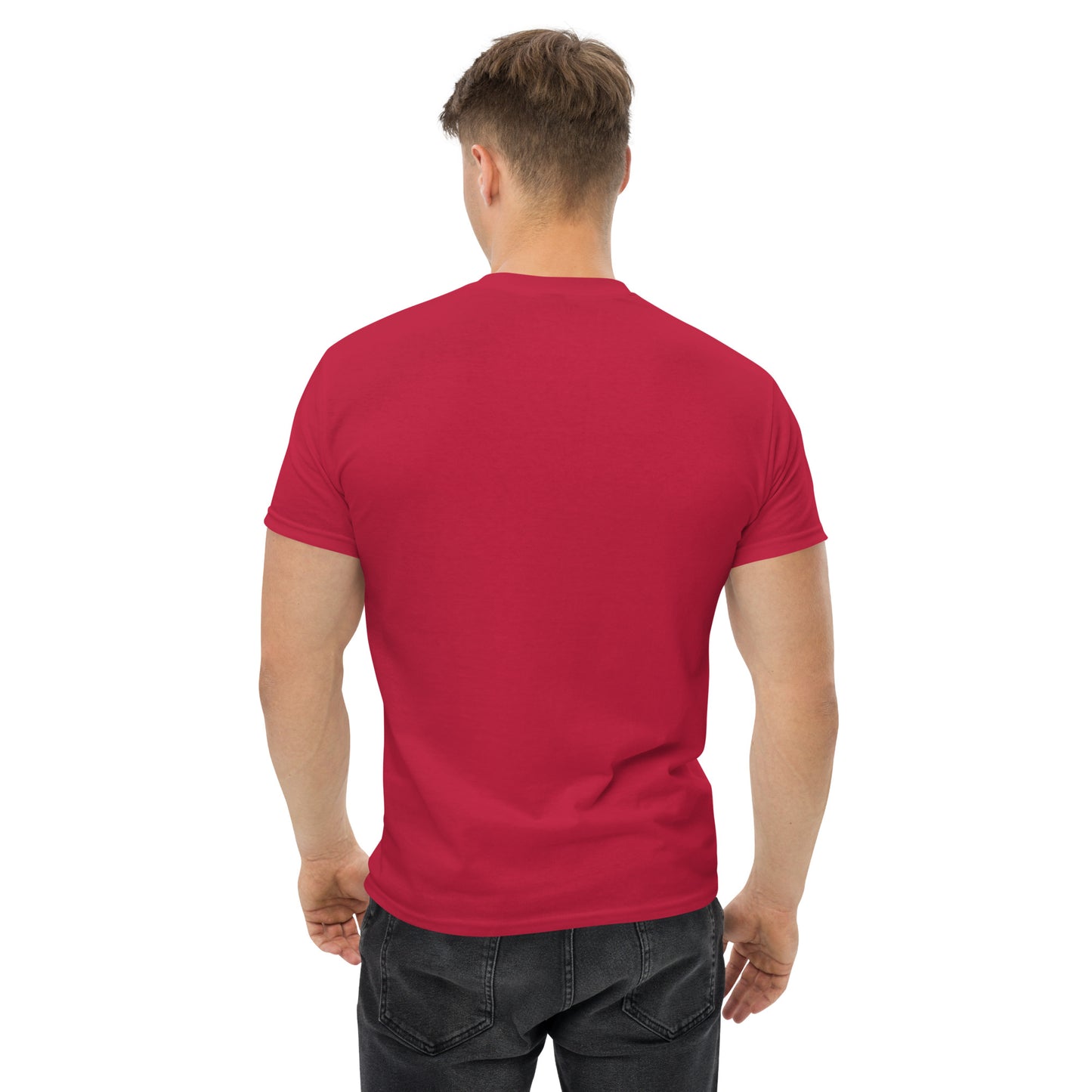 Men's Crimson Tee (Small Logo)