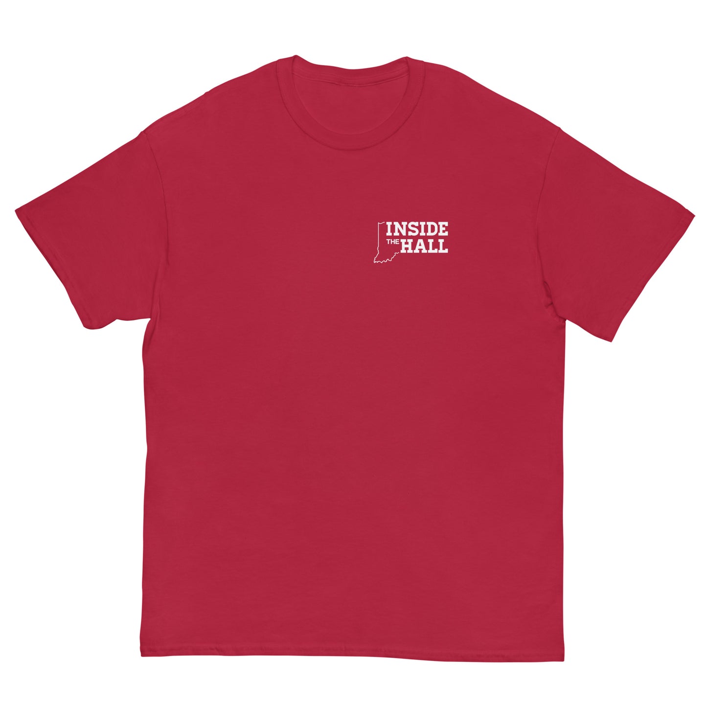 Men's Crimson Tee (Small Logo)